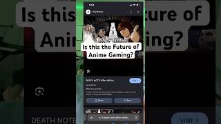 Is the new Death note game the future of anime gaming death note killer within [upl. by Carver]