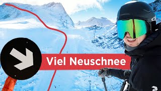 15KM Skifahren auf der längste Talabfahrt in Österreich Sölden [upl. by Mel]