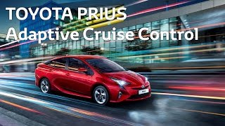 Toyota Prius  Adaptive Cruise Control [upl. by Arretahs]