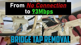 Bridge Tap on TELEPHONEDATA SOCKET for NBN FTTC Customer [upl. by Yrbua]