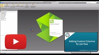 ALPHACAM 20210  Whats New Videos  Automation Manager [upl. by Yunick]