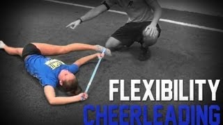 Cheerleading  Stretch Routine  Flexibility for better Stunts [upl. by Leblanc]