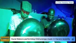 Kurai Makore performing Chimurenga music in Harare recently [upl. by Virgie964]