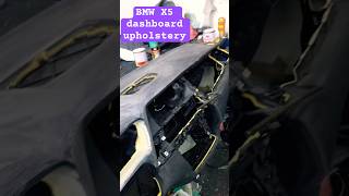 BMW X5 dashboard upholstery with green leather trending shortsvideo [upl. by Juan299]