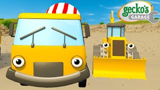 Lets Build  Geckos Garage Songs｜Kids Songs｜Trucks for Kids [upl. by Lemkul]