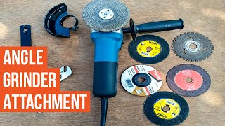 10 Amazing Angle Grinder Attachment  Useful Angle Grinder Disc [upl. by Alodee]