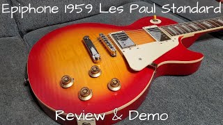 The Best Epiphone Les Paul Yet  Epiphone 1959 Les Paul Standard Review amp Demo [upl. by Nosa708]