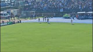 Il rigore di kvaratskhelia per lo 0 a 1 di empolinapoli seriea visto in esclusiva dagli spalti [upl. by Uwton941]