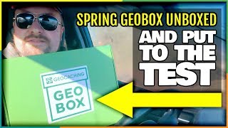 SPRING SPRUNG Geocachings GEOBOX 3  UNBOXED and PUT TO THE TEST [upl. by Wurst]