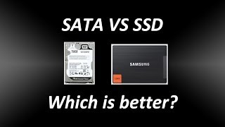 SATA VS SSD Benchmark Which is better [upl. by Yllut]