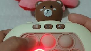 welcome to my live Lets play Popit lotso bear 🐻 pushpop lotso bear popit stressrelief [upl. by Naitsabes]