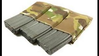 Blue force gear ten speed tripple mag pouch [upl. by Fortune438]