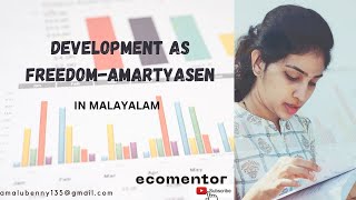 DEVELOPMENT AS FREEDOM  AMARTYA SEN IN MALAYALAM [upl. by Mapes424]