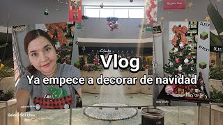 Empiezo a decorar de navidad ando agripada pruebo el famoso dulce de mango y haul vlogpuertorico [upl. by Atiroc]