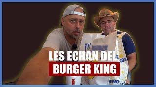 ECHAN A VIVIENDOENLACALLE Y A SEZAR BLUE DEL BURGER KING [upl. by Tega]