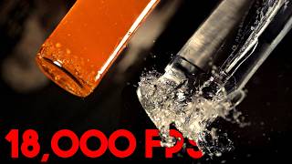 Water Hammer vs Soda Hammer 18000FPS Slow Motion [upl. by Ahsait316]