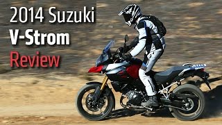 2014 Suzuki VStrom EXPERT Bike Review amp More  Top Speed [upl. by Barbe38]