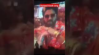 Pushpa2 kissik song on theatrekissikpushpa2sreeleelaalluarjun [upl. by Pirali]