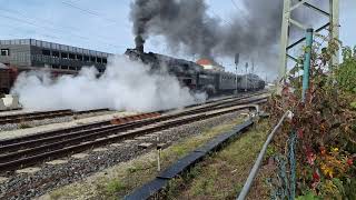 Sonderzug verlässt Bahnhof Nördlingen [upl. by Kieger]