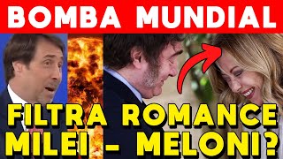 FEINMANN FILTRA ROMANCE MILEI  MELONI RELACIÓN CERCANA EN CUMBRE G7 CON LÍDERES MUNDIALES [upl. by Atival]