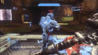 Halo 4 Part 2  All weapons Armor Ablitites Assassinations In Use [upl. by Reiss]