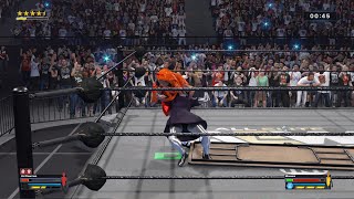 WWE 2K24 Nori Doorman murderdrones Vs Blossom powerpuffgirls [upl. by Verras]