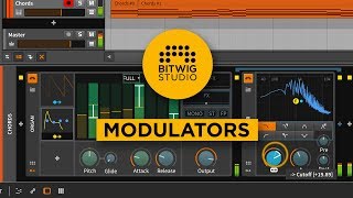 Modulator Basics Bitwig Studio  Modulators  Part 13 [upl. by Carolyne960]