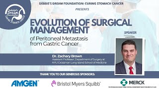 Evolution of Surgical Management of Peritoneal Metastasis from Gastric Cancer Webinar [upl. by Sergeant]