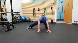 How To Stretch and Release the Adductors Groin Muscles  Chesterfield Chiropractor [upl. by Lesde]