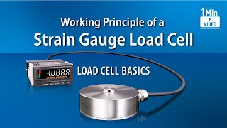 Working principle of a strain gauge load cell [upl. by Aro148]