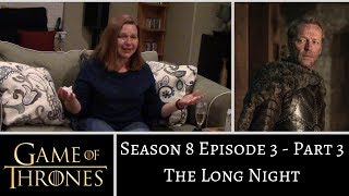 Game of Thrones S8E3 PART 3 The Long Night REACTION  Sheri [upl. by Aramad]