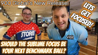 900 Global Sublime Focus Ball Review  Down Lane Bowling [upl. by Ahouh]