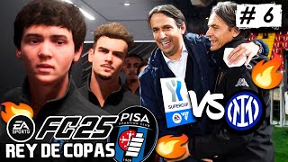 Los Hermanos Inzaghi se enfrentan en la Final de Supercopa de Italia 5 FC 25 Modo Carrera Pìsa [upl. by Sneve]