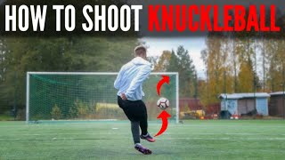 KNUCKLEBALL TUTORIAL  Learn to shoot a knuckleball [upl. by Adaran703]