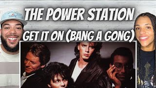 FIRST TIME HEARING The Power Station  Get It On Bang A Gong REACTION [upl. by Akeenat]