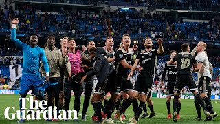 Real Madrid ‘devastated’ as jubilant Ajax fans celebrate shock 41 win [upl. by Andromache]