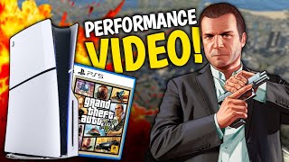 TESTANDO o GTA 5 MODO HISTORIA no PLAYSTATION 5 [upl. by Britni]