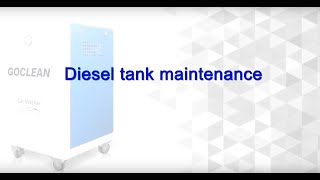 Diesel tank maintenance GoClean steam car washer [upl. by Jenda776]