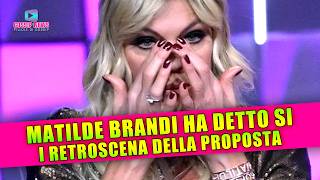 Matilde Brandi Si Sposa I Retroscena Della Proposta di Matrimonio [upl. by Aiyt]