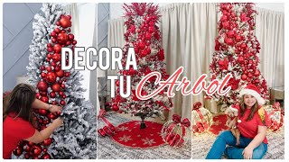 COMO DECORAR TU ARBOL DE NAVIDAD COMO TODO UN PROFESIONAL 🎄 NUEVAS IDEAS Y PASOS SUPER FACILES [upl. by Shayn915]