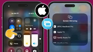 How to Fix Screen Mirroring Not Working on iPhone to Smart TV [upl. by Luzader]