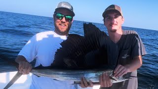 RedFish Speckled Trout And Sailfish CRAZY WEEK FISHING THE GRASS FLATS [upl. by Anatnas]