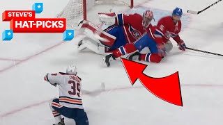 NHL Plays Of The Week The DoubleDOUBLE Stack  Steves Hat Picks [upl. by Carrnan564]