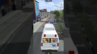 Bus Simulator Indonesia me ambulance Modebussimulatorindonesia [upl. by Hestia25]