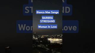 BARBRA STREISAND  WOMAN IN LOVE Live cover version  Buddys Bar ABH BarbraStreisand viral UAE [upl. by Ai]