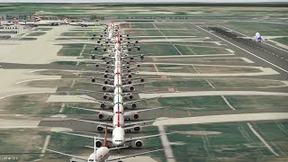 Mega Departures at London Heathrow Airport  World of Airports  Gameplay [upl. by Abey688]