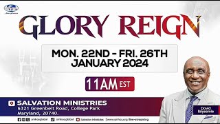 GLORY REIGN SERVICE  DAY 3  WEDNESDAY JANUARY 24 2024 [upl. by Eintruok]