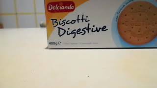 Recensione Biscotti Digestive Dolciando [upl. by Scarlet]