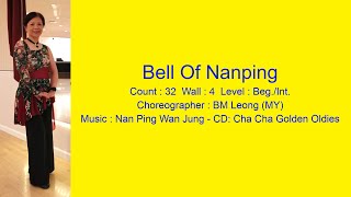 Bell Of Nanping Line Dance  Walk Thru amp Demo [upl. by Acilejna560]