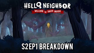 Hello Neighbor Welcome to Raven Brooks Season 2 Episode 1 Breakdown Secrets and Easter Eggs [upl. by Flory389]